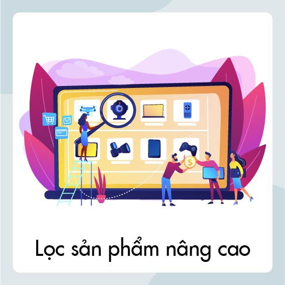 Lọc sản phẩm nâng cao